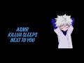 [ASMR] Killua sleeping next to you (no talking, breathing, sleep aid)