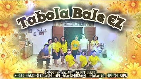 Tabola Bale EZ-  Easy Beginner Line Dance | Demo by : Amare Crescentia