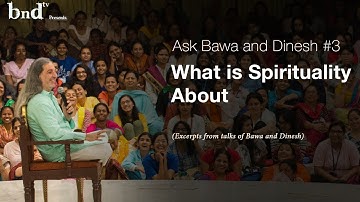 What is Spirituality About : Ask Bawa and Dinesh 3