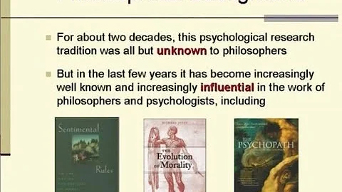 Moral Theory Meets Cognitive Science: The Definition of Morality | Stephen Stich