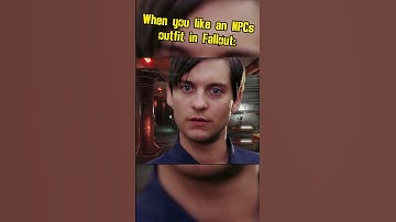 When you like an npcs outfit in fallout: #fallout #memes #shorts