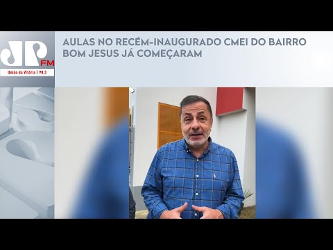 AULAS NO RECÉM-INAUGURADO CMEI DO BAIRRO BOM JESUS JÁ COMEÇARAM