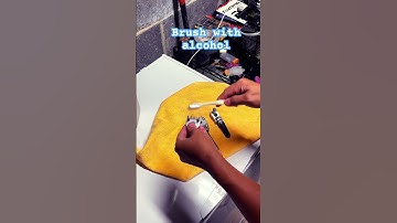 Tennis stringer clamp maintenance 2 #shorts #maintenance #asmr