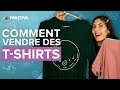 Comment vendre des tshirts en ligne avec printful