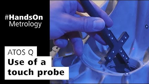 3D scanning with ATOS Q: Add single points with a touch probe