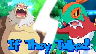 IF POKÉMON TALKED: HAWLUCHA VS. SLAKING