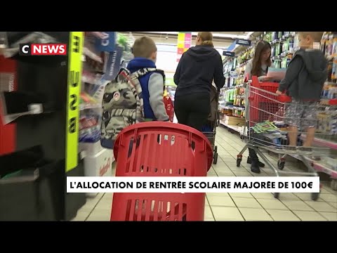 Allocation de rentrée scolaire majorée de 100 €