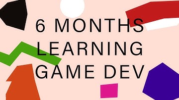 6 Months of Learning Game Development from scratch