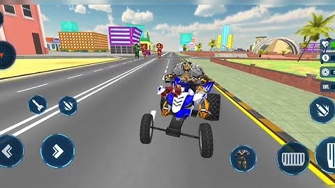 Mech Robot Transforming Game / Robot video game .