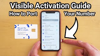 Visible Activation Guide - How To Port Your Number screenshot 3