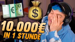 Community spendet 10.000€ in 1 STUNDE