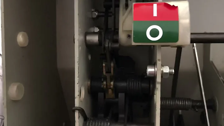 ABB VD4 Circuit breaker mechanism trouble shooting tutorial#power #circuit #maintenance