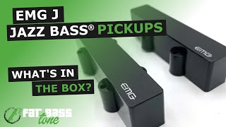 EMG 4 String Jazz Bass® Pickup Set: What’s In The Box (A Close-Up Look)