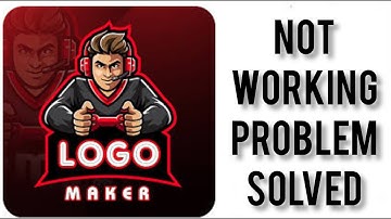How To Solve Esport Logo Maker App Not Working (Not Open) Problem|| Rsha26 Solutions