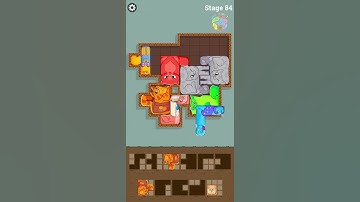 Block Puzzle Cats 🤪 Stage 84 🎃 Gameplay Walkthrough 🍓 #blockpuzzle #puzzlecats  #cats #gameplay