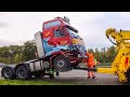 BERGING : Vrachtwagens met elkaar in botsing op A27 🚚 🚛