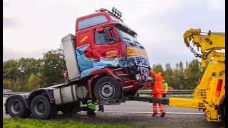 HEAVY RECOVERY : Грузовики сталкиваются друг с другом на А27🚚 🚛