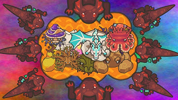 [TAMING.IO] 9 SALAMANDERS VS BOSSES!