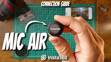 Mic Air-aansluitgids voor @insta360 X5, X4 en Ace Pro 2