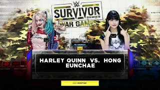 WWE 2K23 Harley Quinn VS Eunchae LE SSERAFIM