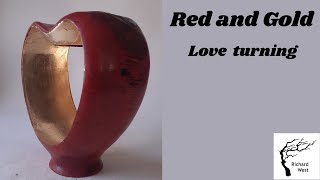 Hart of gold beautiful woodturning gift for someone you love. by Richard West Woodturner 2,003 views 2 months ago 15 minutes