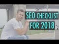 SEO Checklist For 2018 Top Ten Search Engine Optimization Tips
