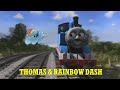 Thomas  rainbow dash upgraded