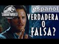 Prueba de película VERDADERA o FALSA | JURASSIC WORLD