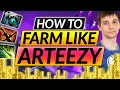 How to be a CARRY GOD - FASTEST FARMING TIPS - ARTEEZY's Secrets - Dota 2 Guide