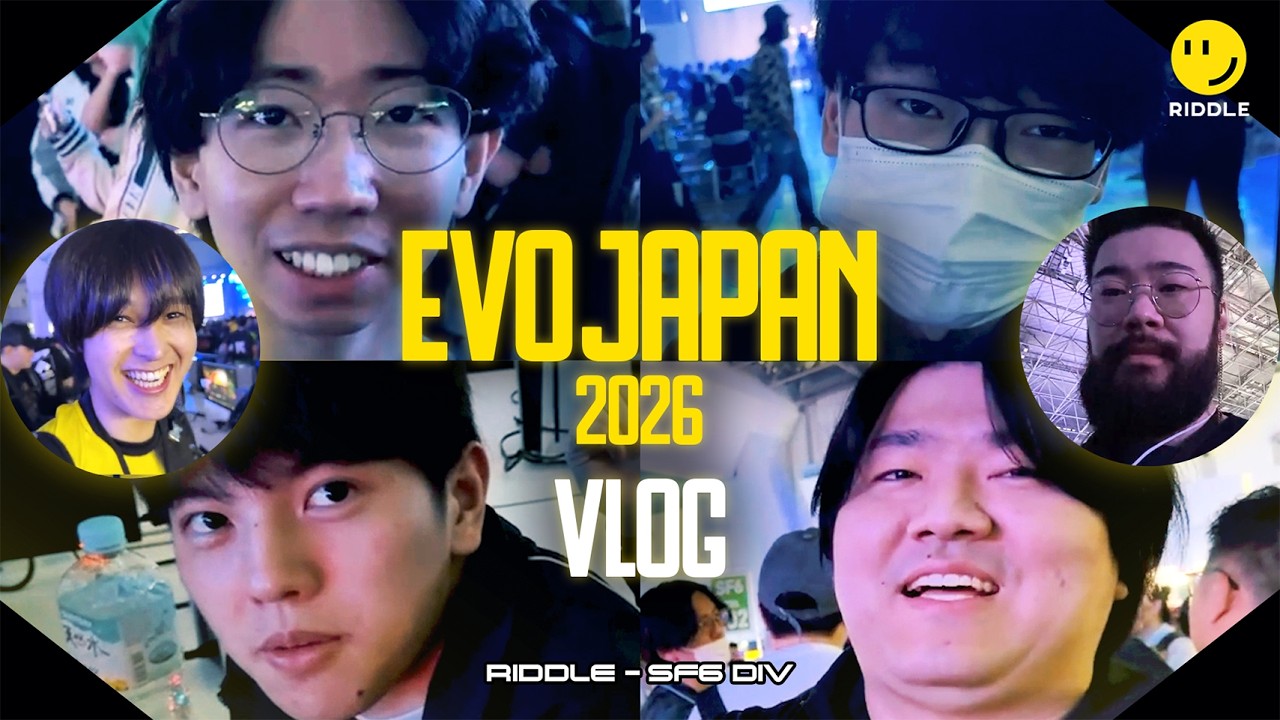 【密着】格ゲーの祭典、EVO Japan 2026に挑む。 | EVO Japan 2026 Vlog 【STREET FIGHTER 6】