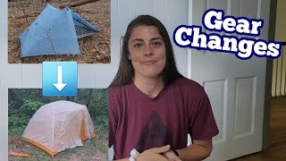 All The Gear Changes I Made During My Appalachian Trail ThruHike in 2021 | Tent, Backpack, Stove...