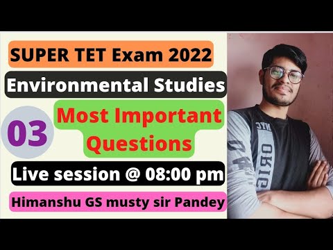 पर्यावरण || Environment ||ऐतिहासिक क्लास EVS || GS by Himanshu Pandey Sir