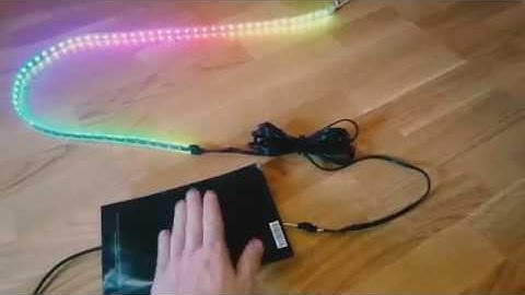 RPi + Skywriter + WS2812