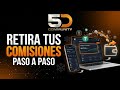 5D Community | Cómo Retirar tus Comisiones Paso a Paso