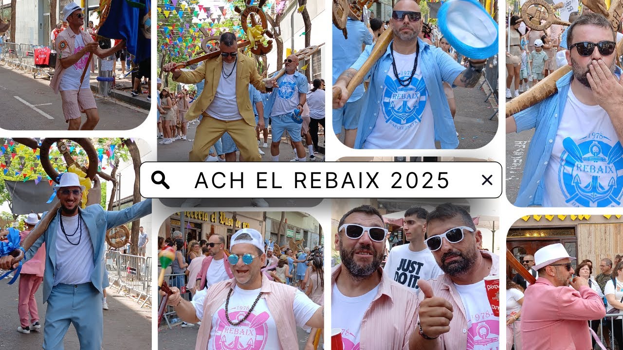 ACH EL REBAIX  SABADO 2025 #loscorosdelabarceloneta #barceloneta