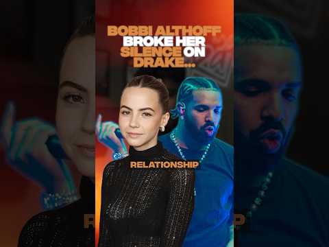 Bobbi Althoff FINALLY Breaks Her Silence on Drake Relationship‼️👀 #shorts #drake #bobbialthoff