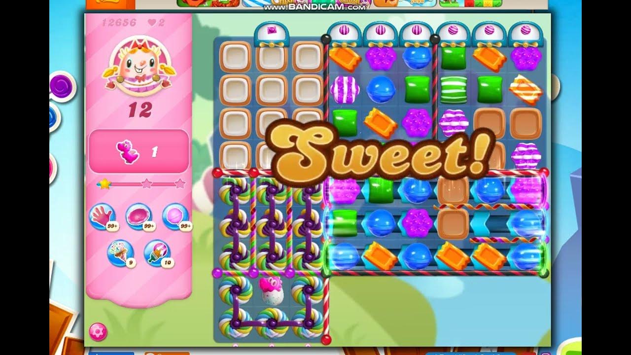 Candy Crush Saga Level 12656 20 Moves NO BOOSTERS YouTube