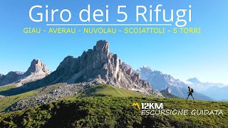 Passo Giau - 〽️Giro dei 5 Rifugi (GPS + DRONE)