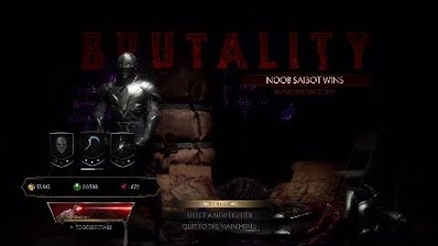 Mortal Kombat 11 Noob Saibot New Secret Brutality