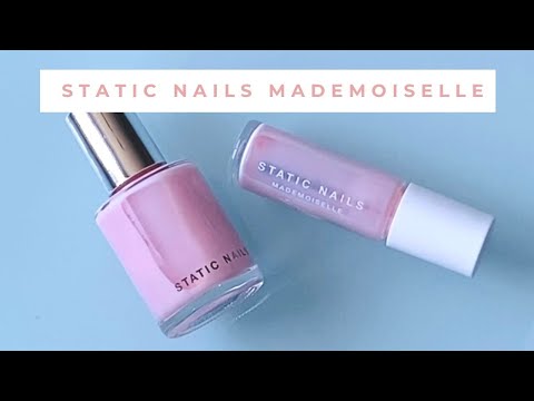 Static Nails (Mademoiselle) Nailpolish Demo | Oh Happy Mei