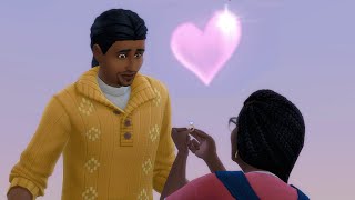 my sim is marrying a man she literally met yesterday
