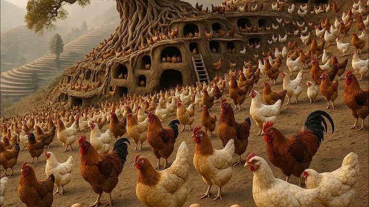 How Chinese Farmers Raise Millions Of Chickens On High Hills