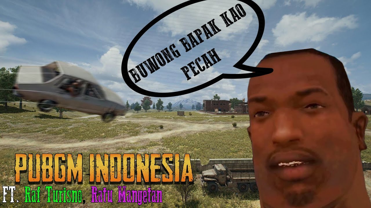 PUBGM Indonesia - Buwong bapak kao, Vusean's driving skill, Ketemu gangster, salty Raf+Ratu