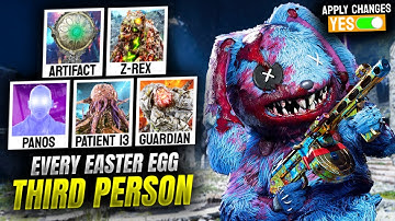 Beating EVERY Easter Egg in THIRD PERSON!!! (Black Ops 6 Zombies)