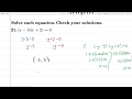 Algebra 8.5: Distributive Property and Factoring