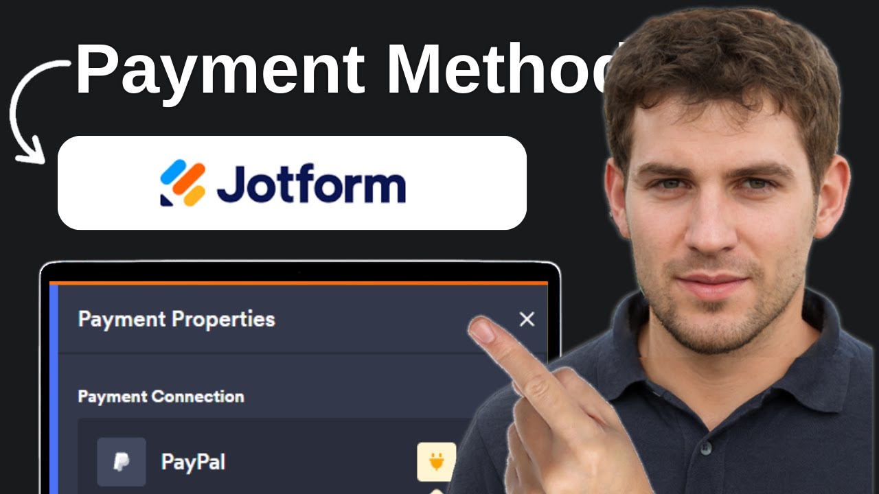 How To Add A Payment Method In Jotform - YouTube