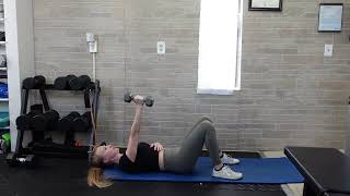 1-Arm Neutral Grip Dumbbell Floor Press