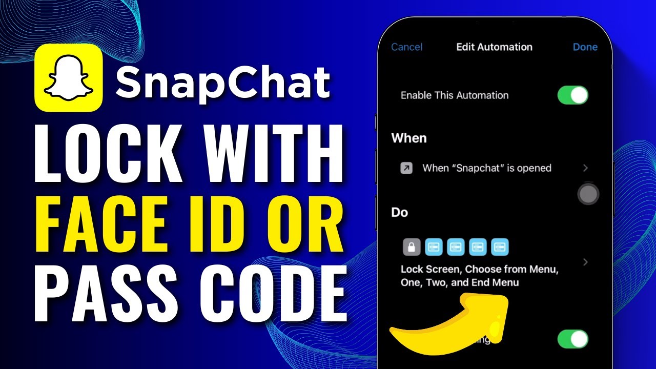 How To Lock Snapchat With Face ID Or Passcode iPhone 15 15 Pro 14 how-to-lock-snapchat-with-face-id-or-passcode-iphone-15-15-pro-14