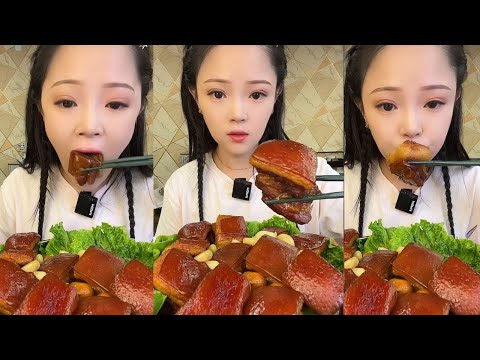 ASMR CHINESE MUKBANG FOOD EATING SHOW | Xiao Yu Mukbang 48