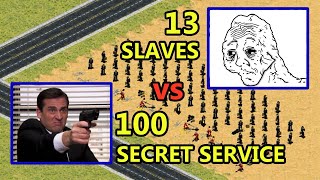 [100] Secret Service Vs  [13] Shovel Bois - Red Alert 2